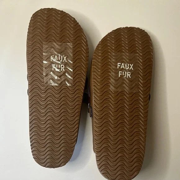 Rocket Dog Brown Slip-On Clogs with Buckles - Picture 2 of 6